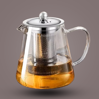 Teapot with Stainless Steel Infuser