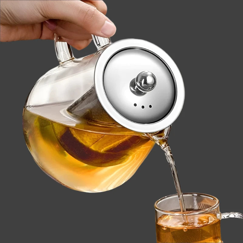 Teapot with Stainless Steel Infuser